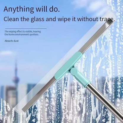 Magic Broom Sweeper for Floor Cleaning, Multifunctional Silicone Wiper Mopme, Multicolor