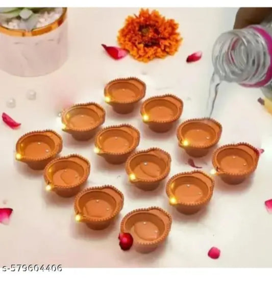 Magic Water Sensor LED Diya – Premium Festive Decoration Set
